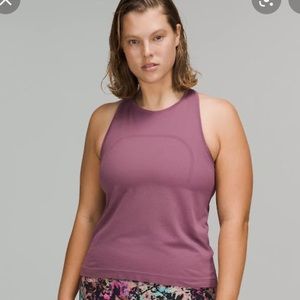 Purple high neck swiftly